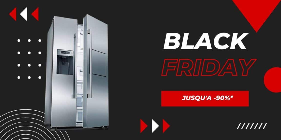 Black friday frigo américain